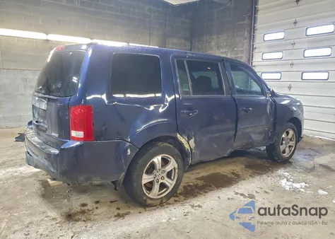 2013 Honda Pilot Exl from USA, damaged, VIN 5FNYF4H50DB022208